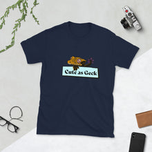 Load image into Gallery viewer, Dark Cute As Geck Short-Sleeve Unisex T-Shirt