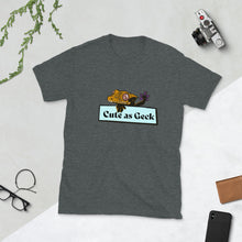 Load image into Gallery viewer, Dark Cute As Geck Short-Sleeve Unisex T-Shirt