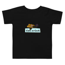 Load image into Gallery viewer, Cute As Geck Toddler Short Sleeve Tee
