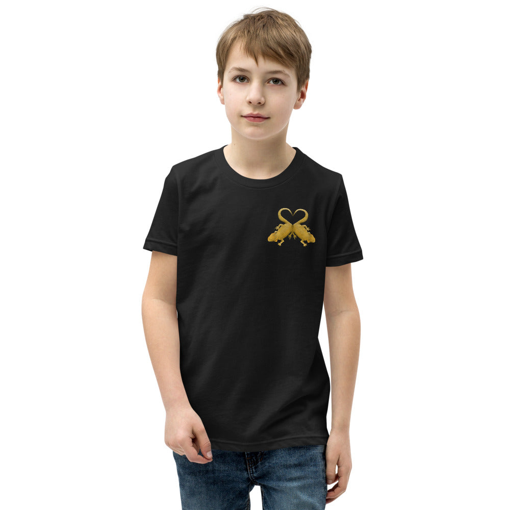 Beardie Love Youth Short Sleeve T-Shirt